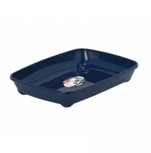 Pet Nova Open Litter Box 37cm Albastru marin