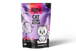 BUBU Pets Silicon Non-Caking Litter Micro lavanda violet 3.8l