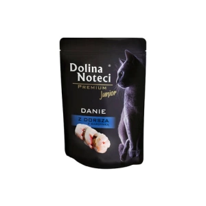 Dolina noteci Farfurie de cod premium cu sardine - junior 85g
