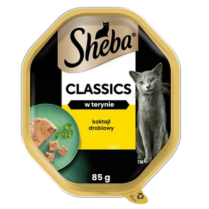 Sheba Classics Cocktail de pasăre 85g