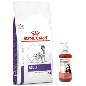 ROYAL CANIN Adult Medium Dog 10kg+LAB V Ulei de somon pentru câini și pisici 500ml