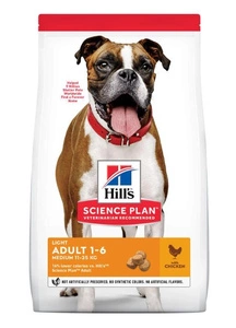 HILL'S SP Science Plan Canine Adult Light Medium cu pui 14 kg