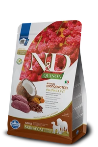 FARMINA N&amp;D Quinoa canine PIELE &amp; BLANĂ VENISON Adult Medium Maxi 7kg