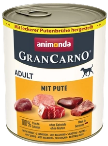 ANIMONDA GranCarno Adult Dog aromă: Carne de vită + Curcan 800g