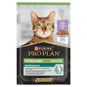 Purina Pro Plan Sterilizat Senior cu curcan pentru pisici 85g