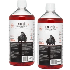 LAB-V Lachsöl Ulei de somon pentru cai 2x1000ml