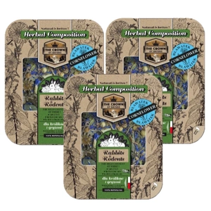 Korona Natury Hrană pentru porcușori de Guineea Amestec de plante cu floarea de porumb 3x70 g