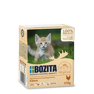 BOZITA - hrană pentru pisici, bucăți de carne în sos Pui de pisică 370 g