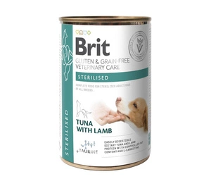 BRIT GF Veterinary Diets Dog Sterilized 400g hrana umeda pentru caini