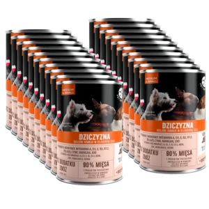 PetRepublic bucăți în sos cu carne de vânat 20x400g pentru câini