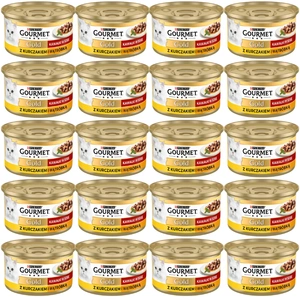 Purina Gourmet Gold pui/ficat în sos 72x85g