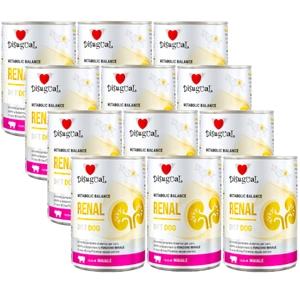 Disugual Hrană umedă pentru câini Veterinary RENAL Porc (adult) 12x400g