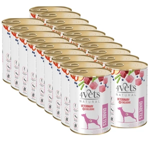 4Vets Diabet canin 18x400g