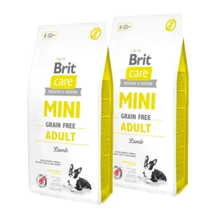 BRIT CARE Mini Grain-Free Adult Lamb 2x7kg