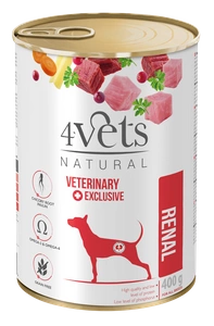 4Vets pentru caini Renal 400g