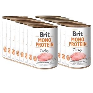Brit Mono Protein Cu curcan 18x400g