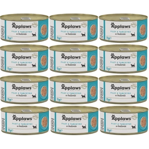 Applaws Cat Tuna 12x70g CUP