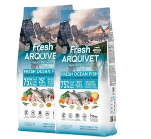 ARQUIVET FRESH - Hrană semi-umedă pentru câini pește oceanic 2x10 kg