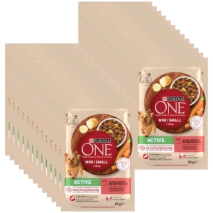 Purina One Mini/Small Active Hrană pentru câini 26x85g