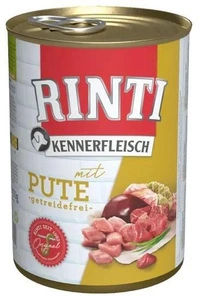 Rinti Kennerfleisch Pute hrană umedă pentru câini – curcan 400 g