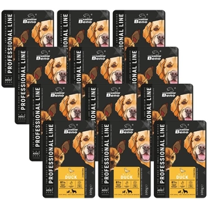 SUPER BENO Adult plic pentru câini mici și mijlocii cu rață 12x100g
