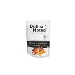 Dolina Noteci Premium Somon cu morcovi și orez 100g