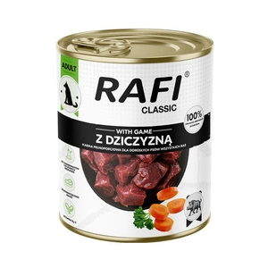 DOLINA NOTECI Rafi Classic hrană umedă pentru câini cu carne de vânat 800g