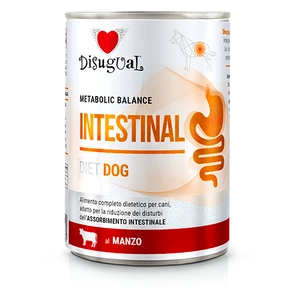 Disugual Hrană umedă pentru câini Veterinary INTESTINAL Carne de vită (adult) 400 g