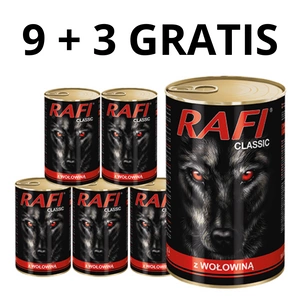 Valea Noteć Rafi Classic Carne de vită 12x1240g