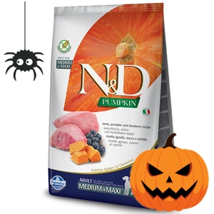 Farmina N&D Pumpkin Grain Free canine LAMB & BLUEBERRY ADULT MEDIUM & MAXI 12kg