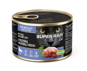 DOLINA NOTECI Super Rafi Cat P&F cu prepeliță și ficat de iepure 185g