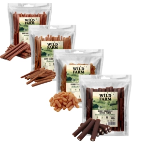 WILD FARM MIX Tratează iepurele (4x500g)