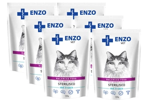 ENZO VET Sterilizat cu vițel în sos 6x100g