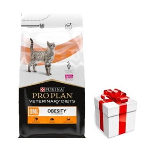 PURINA Pro Plan Veterinary Diets OM Obesity Management Cat 5kg+ SURPRIZĂ PENTRU PISICI