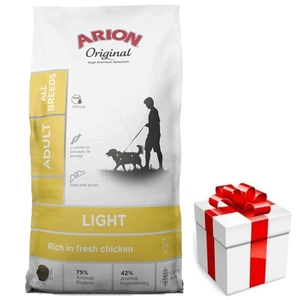 ARION Original Light Adult All Breeds 12 kg + SURPRIZĂ PENTRU CÂINELE TĂU