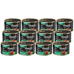 DOLINA NOTECI Super Rafi Cat P&F cu ficat de gâscă și curcan pentru pisici sterilizate 12x185 g