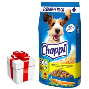 CHAPPI 9 kg – hrană uscată pentru câini cu carne de pasăre și legume + SURPRIZĂ PENTRU CÂINELE TĂU