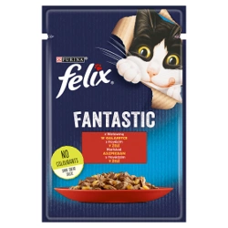 Felix Fantastic Jeleu de carne de vită 85g