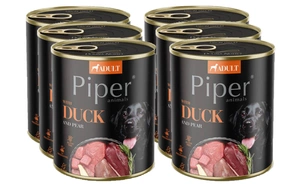 DOLINA NOTECI Piper pentru câini cu rață și pară 6x800g