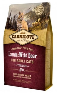 CARNILOVE Cat Lamb & Wild Boar Sterilised 6 kg