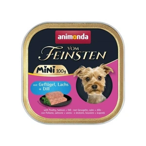 ANIMONDA Vom Feinsten mini adult păsări/somon/mărar 100 g