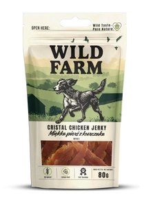 WILD FARM piept de pui moale 80 g gustare pentru câini
