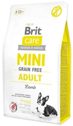 Brit Care Mini Grain Free Adult cu miel 2 kg