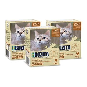 BOZITA Pisica Pui tocat în jeleu 3x370g