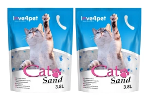 Cat Sand Litera de silicon pentru pisici 2x3,8l