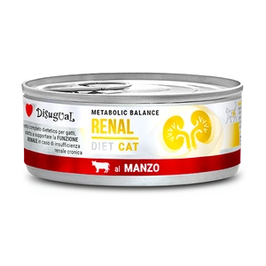 Disugual Hrană umedă pentru pisici Veterinary RENAL Carne de vită (adult) 85 g