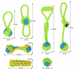 Jucărie pentru câini din frânghie - trimisă aleatoriu