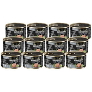 DOLINA NOTECI Super Rafi Cat P&F cu inimioare de bibilică și rață pentru pisici sterilizate 12x185 g