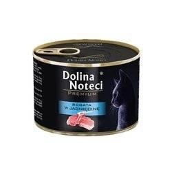 Dolina Noteci Premium Pentru pisici Bogat în carne de miel 185g