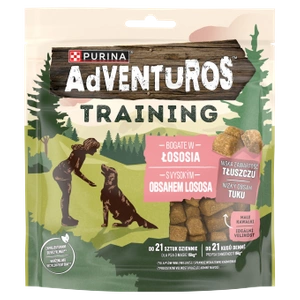 ADVENTUROS Training Dog Treats Bogate în somon 115g